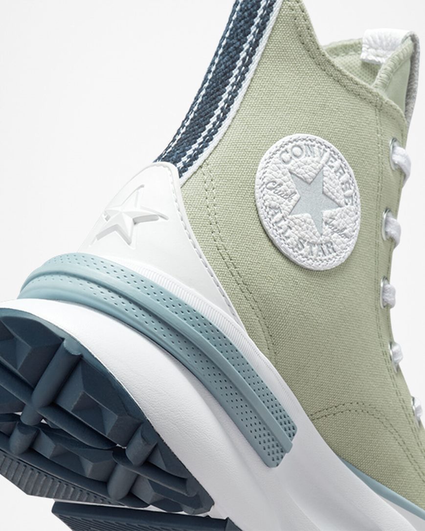 Pánské Boty Vysoké Converse Run Star Legacy CX Olivy Zelené | CZ QNPL58